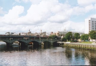The Jamaica Street Bridge and River Clyde, Glasgow
