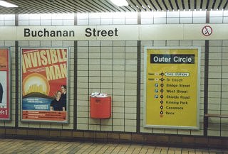 Buchanan Street Underground Station, Glasgow