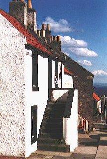 A forestair, North Overgate, Kinghorn