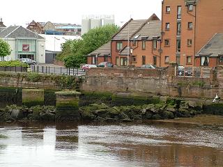 Remains of former Railway Viaduct, River Ayr