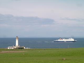 Corsewall Point, Lighthouse and the Irish Ferry