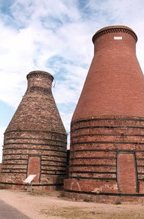 Bottle Kilns: remnants of A.W. Buchan & Co., Pottery Factory, Portobello