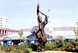 'Ex Terra' - statue by Benno Schotz, Kingdom Centre, Glenrothes