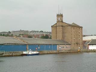 Victoria Dock in Dundee Harbour