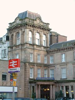 Inverness Railway Station & the Royal Highland Hotel