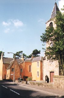 Newbattle Parish Church and Newbattle House