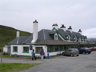 The Aultguish Inn at the head of Loch Glascarnoch